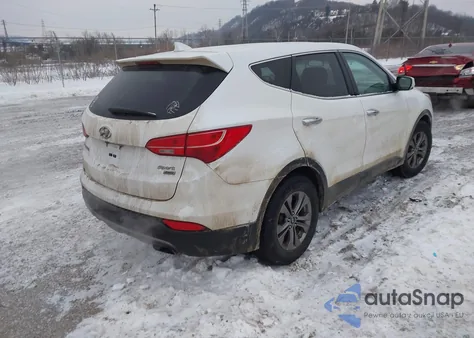 2015 Hyundai Santa Fe Sport 2.4L z USA, uszkodzony, nr VIN 5XYZTDLB0FG251428